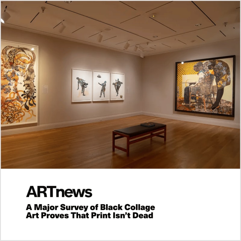 A Major Survey of Black Collage Art Proves That Print Isn’t Dead