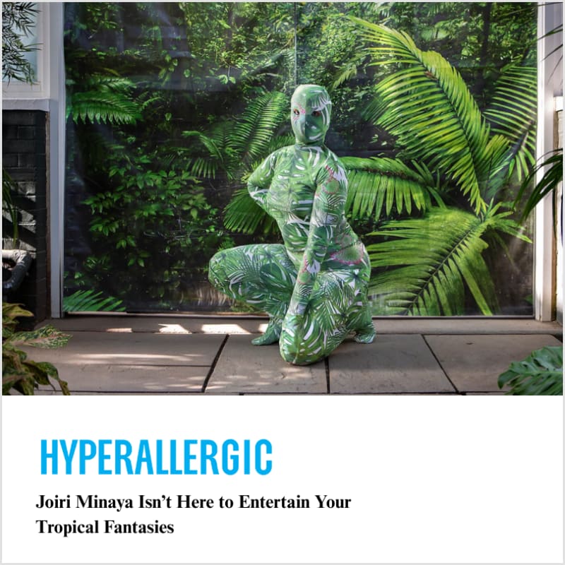 Joiri Minaya Isn’t Here to Entertain Your Tropical Fantasies, 'I’m here to entertain you, but only during my shift' flirts...