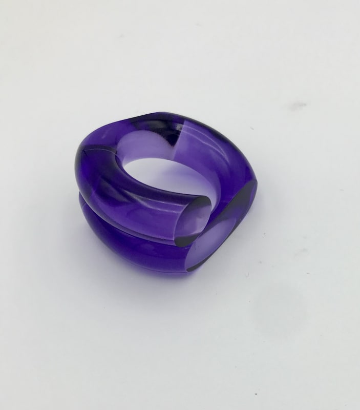 Purple Acrylic Ring, 2022