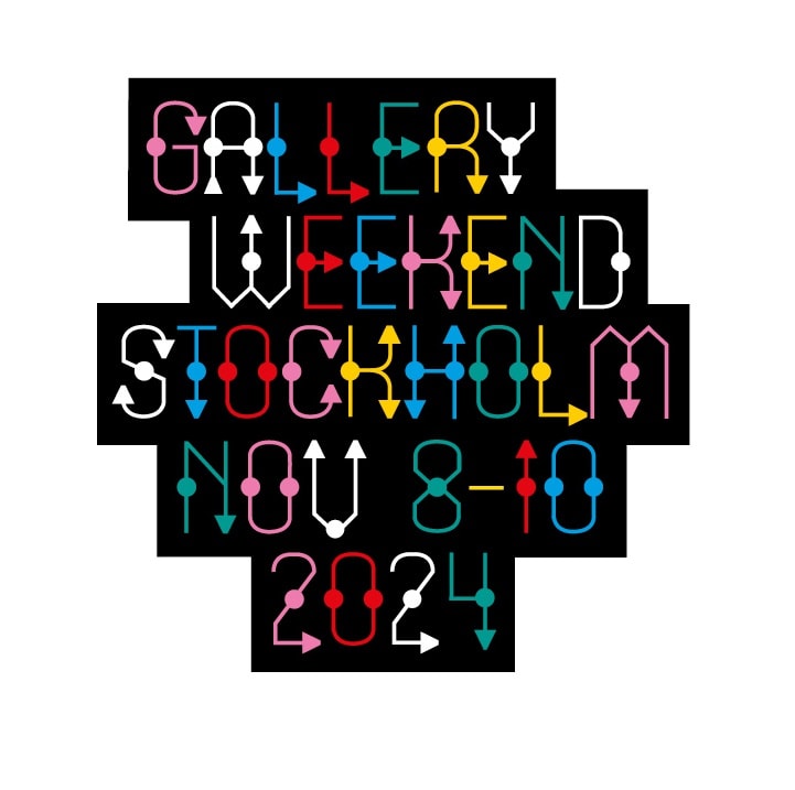 Logga för Gallery Weekend Stockholm