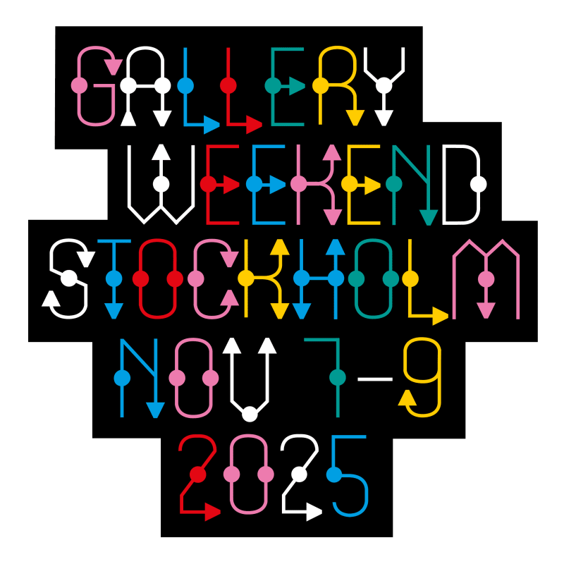 Logga Gallery Weekend Stockholm