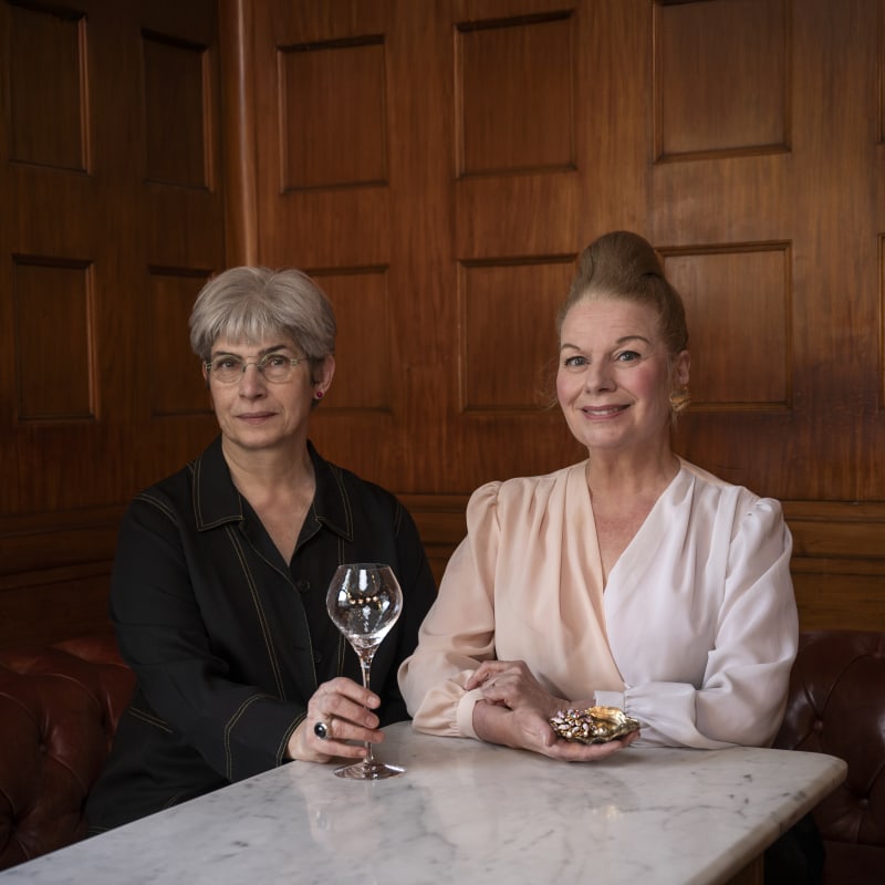 Charlotte Birnbaum och Erika Lagerbielke