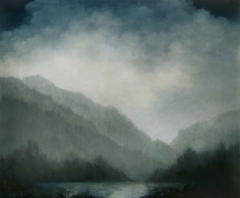 Derivation, Oil on canvas, 100 x 100cm