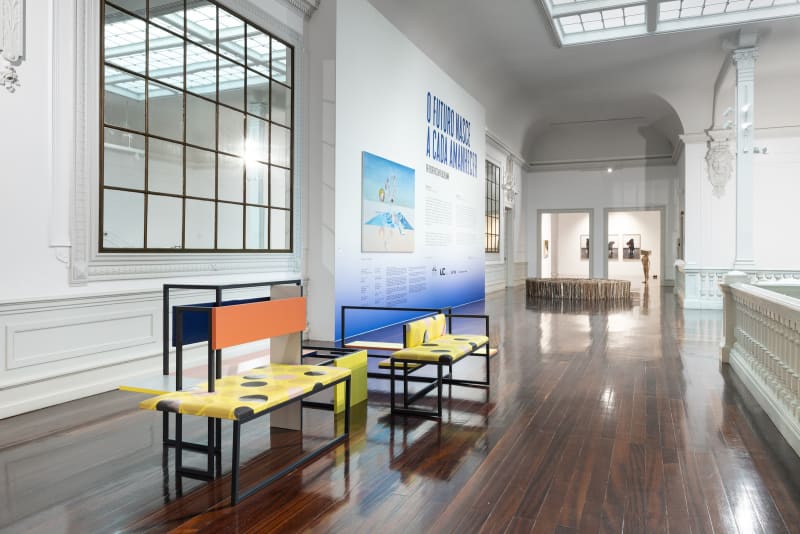 Installation view of The Future Rises with Each Dawn, MU.SA | Vasco Collection, 2024