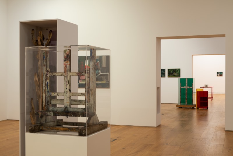 Installation view of In the Pictorial Code, Quetzal Art Center, 2023