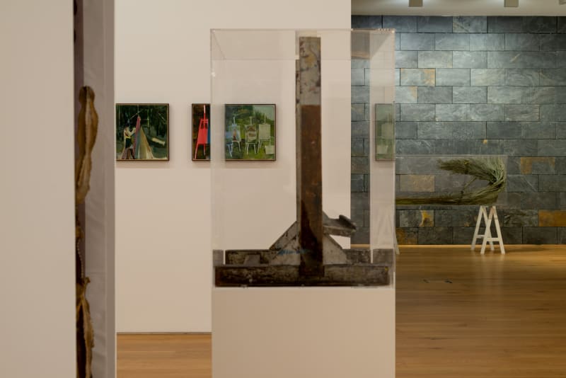 Installation view of In the Pictorial Code, Quetzal Art Center, 2023
