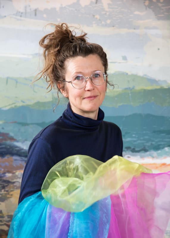 Portrait of Petra Lindholm. Photo: Nora Bencivenni / Galleri Magnus Karlsson