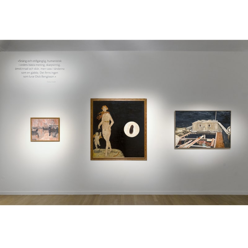 Mamma Andersson in three-person-show at Hälsingslands Museum, Sweden