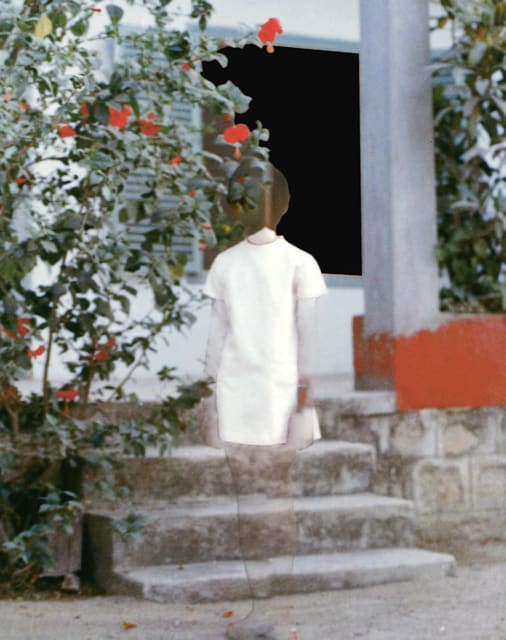 Nhu Xuan Hua, The White dress, The Roses and the Black Window - Archive from year ‘72, 2016-2021 © Nhu Xuan Hua