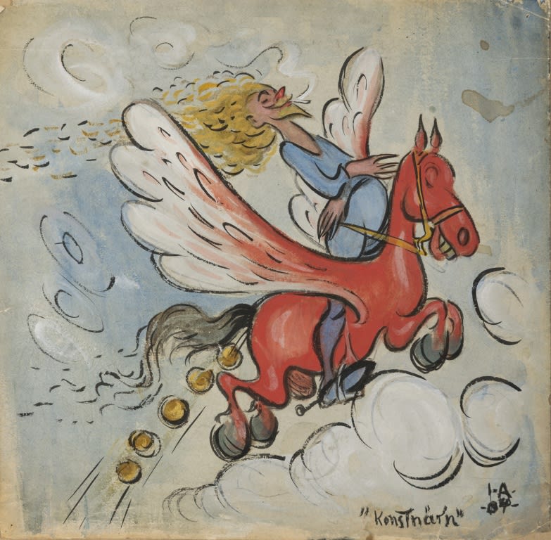 Ivar Arosenius (Gothenburg 1878 - 1909 Älvängen), A serious jester