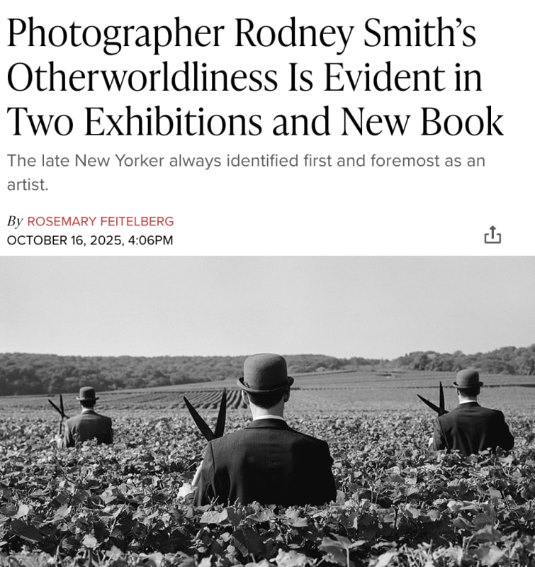Photographer Rodney Smith’s Otherworldliness Is Evident in Two Exhibitions and New Book, The late New Yorker always identified first and...