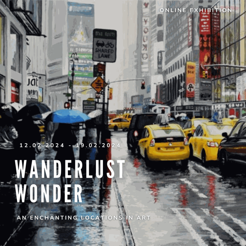 Wanderlust Wonder: An Enchanting Locations in Art, Online exhibition