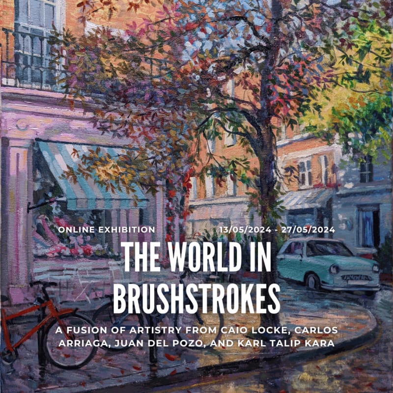 The World in Brushstrokes: A Fusion of Artistry from Caio Locke, Carlos Arriaga, Juan del Pozo, and Karl Talip Kara,...