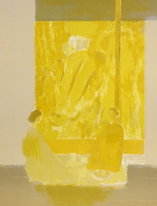 Bernard Cathelin, La maison de thé, 1974