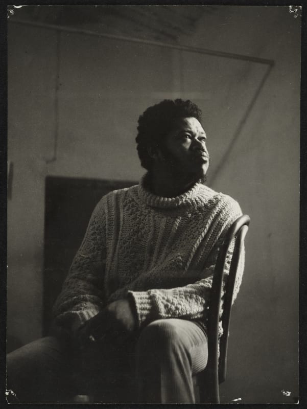 Bob Thompson in Rome, 1960s. Paul Suttman Papers, 1947-1998. Archives of American Art, Smithsonian Institution.