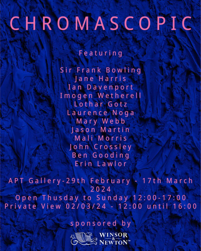 Jane Harris in group show 'Chromascopic'