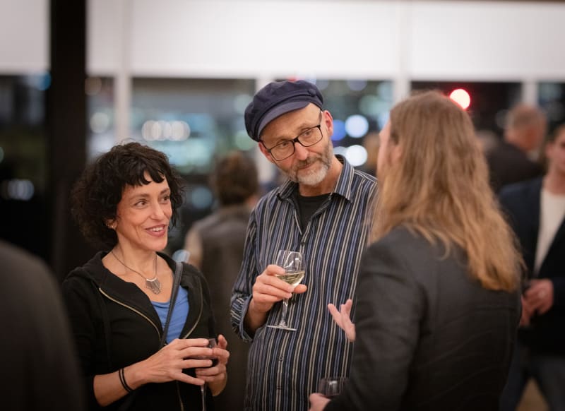 Lee Maelzer in conversation at Grenville Davey memorial Tate Modern
