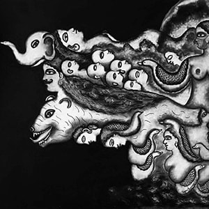 The Times of India: Jayasri Burman’s Gangetic lifescapes at Bikaner House