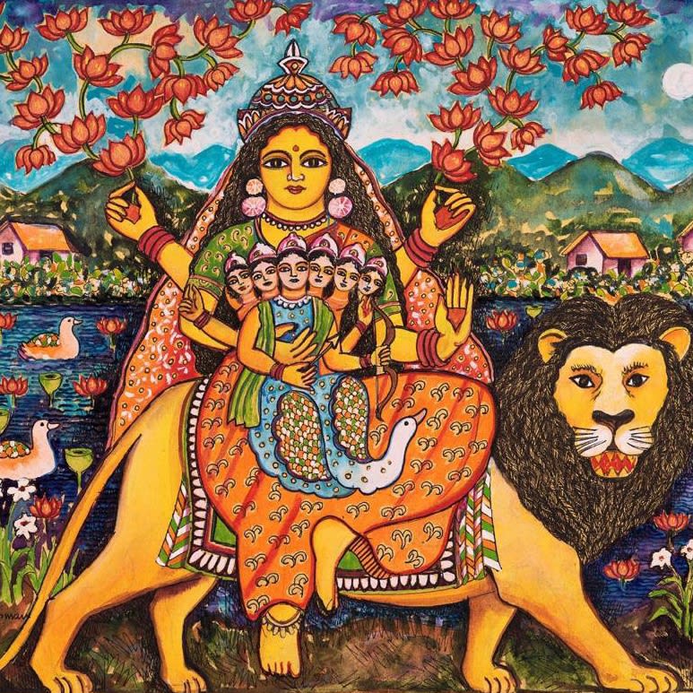 TSG Sunday Gurdian: Jayasri Burman’s Durga to be exhibited online