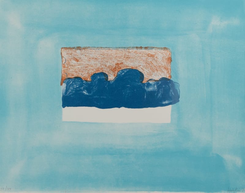 Howard Hodgkin, After Luke Howard, from For John Constable (1976)