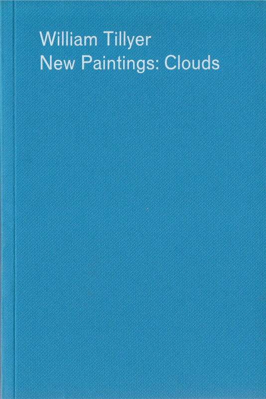 William Tillyer, New Paintings: Clouds