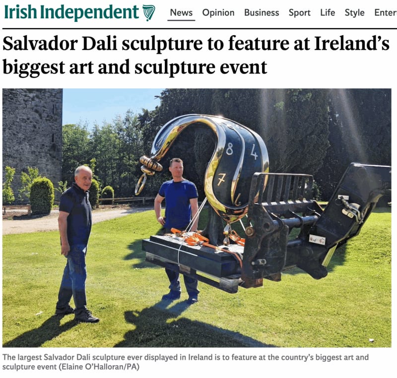 Salvador Dali sculpture to feature at Ireland’s biggest art and sculpture event