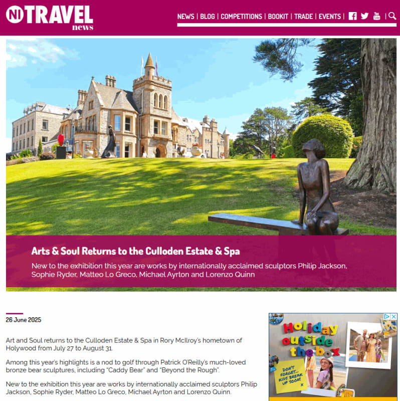 Art + Soul returns to the Culloden Estate & Spa