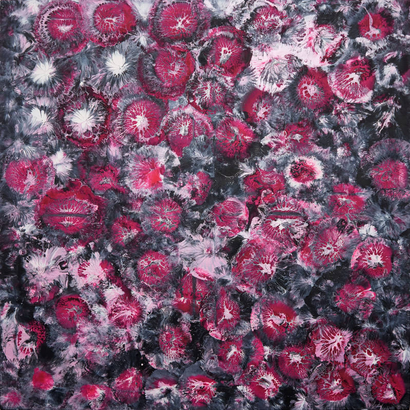 2022 Mixed Media 100 x 100 cm I mpact Series