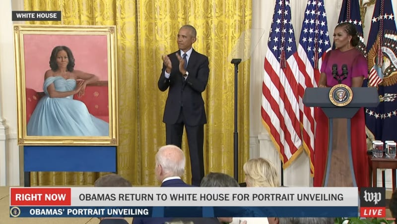The Obamas Return to the White House