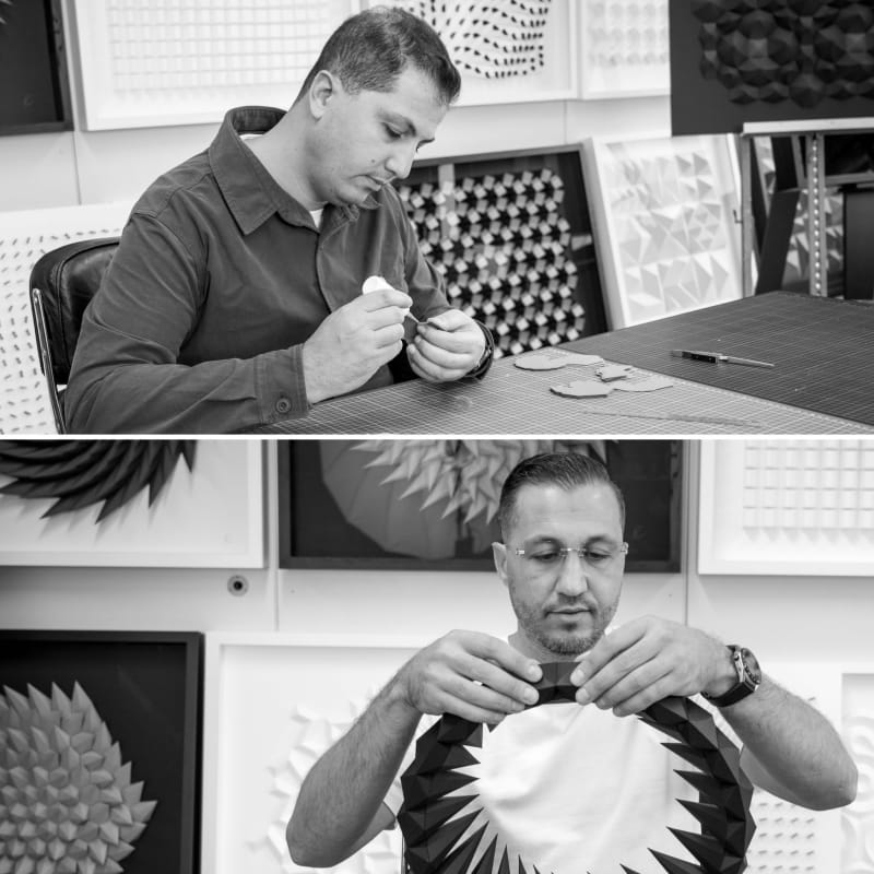 Rachid Zerrou (above), Khalid Zerrou (below)