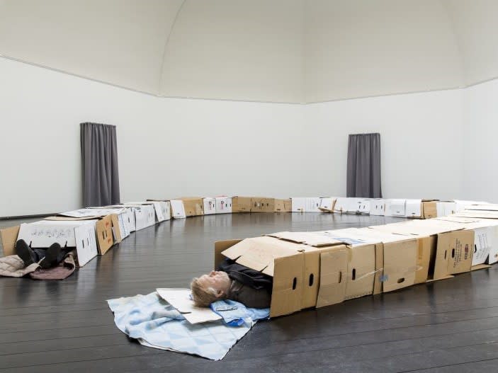 PETER LAND & FABIEN MÉRELLE AT ‘CÉCI N’EST PAS UN CORPS’, BRUSSELS (BE)