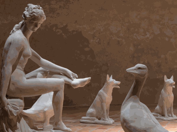 GUILLAUME BIJL AT LE CADHAME, HALLE VERRIERE, MEISENTHAL (FR)