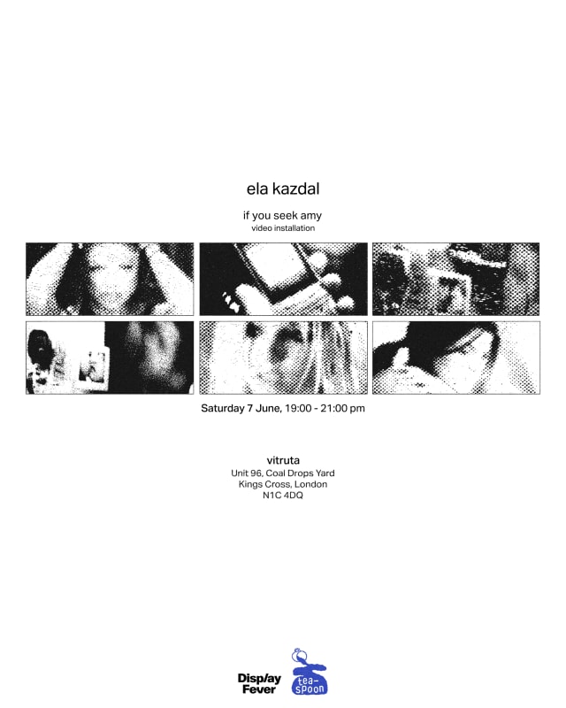 if you seek amy – Video Installation