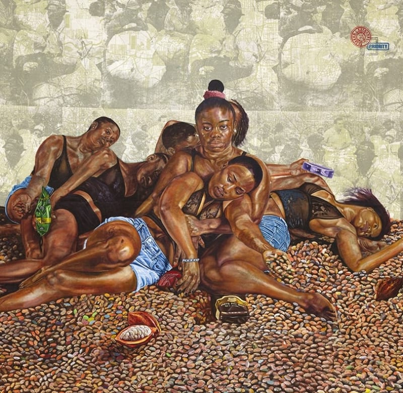 Jean David Nkot - LE MONDE, Sélection galerie : Jean David Nkot chez AFIKARIS