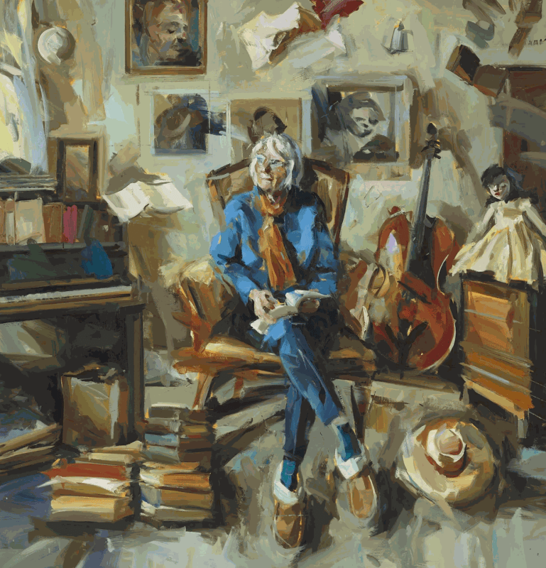 Paul Wright, 'Smaller World' will be on display at the National Portrait Gallery from 10th July.