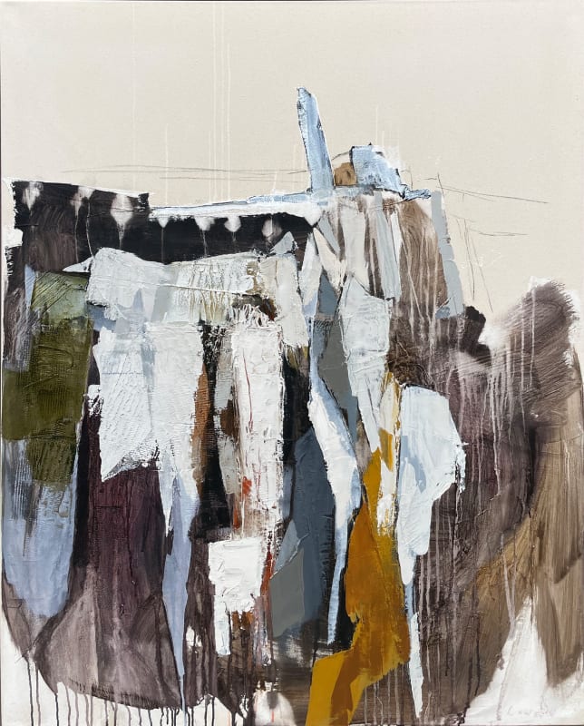 Ben Lowe, Citadel, 2021. Oil on canvas, 61 x 49 "