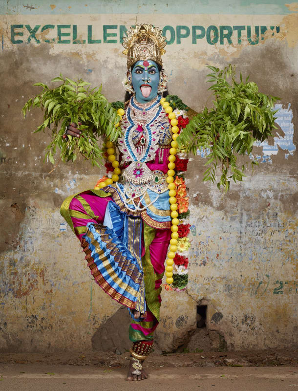 Charles Fréger, AMMAM KALI Kaliyattam, Thanjavur, Tamil Nadu, India de la série AAM AASTHA, 2019-2022