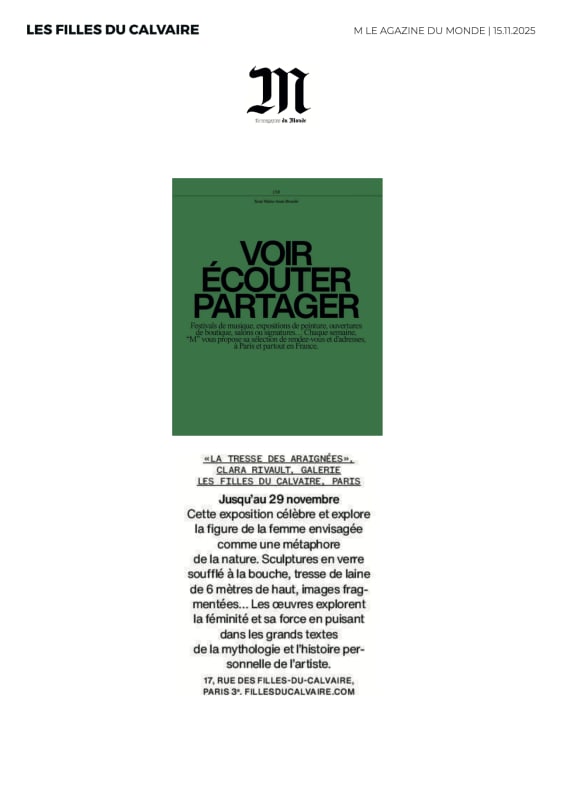 Clara Rivault I M Le Magazine du Monde