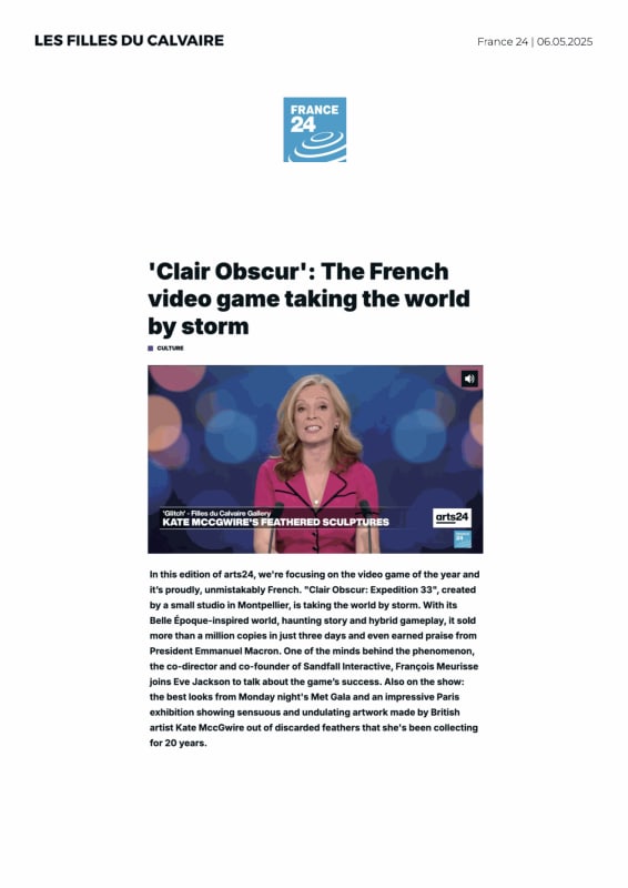 Kate MccGwire | France 24