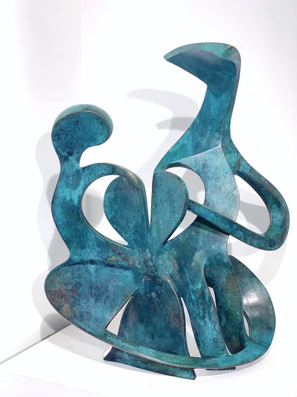 "Familly", bronze sculpture, Blaze Krstanoski-Blazeski