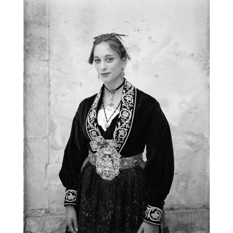 Ceremony traditional dress/Vestito tradizionale da festa, Piana degli Albanesi, 2020