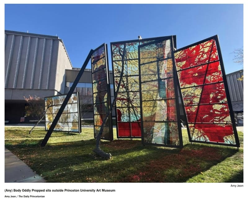 The Starns Permanent Sculpture Welcomes Visitors to Princeton’s Reimagined Art Museum