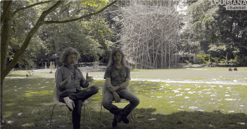 Doug & Mike Starn interviewed by Kasper Bech Dyg at Ordrupgaard in Charlottenlund, Denmark