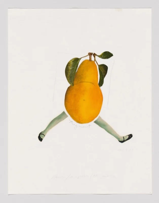 Joanne Leonard Pear/No Pair/Oh Pere, October 9, 1973 (1973) (courtesy Whitney Museum of American Art, New York; gift of Jeremy Stone)