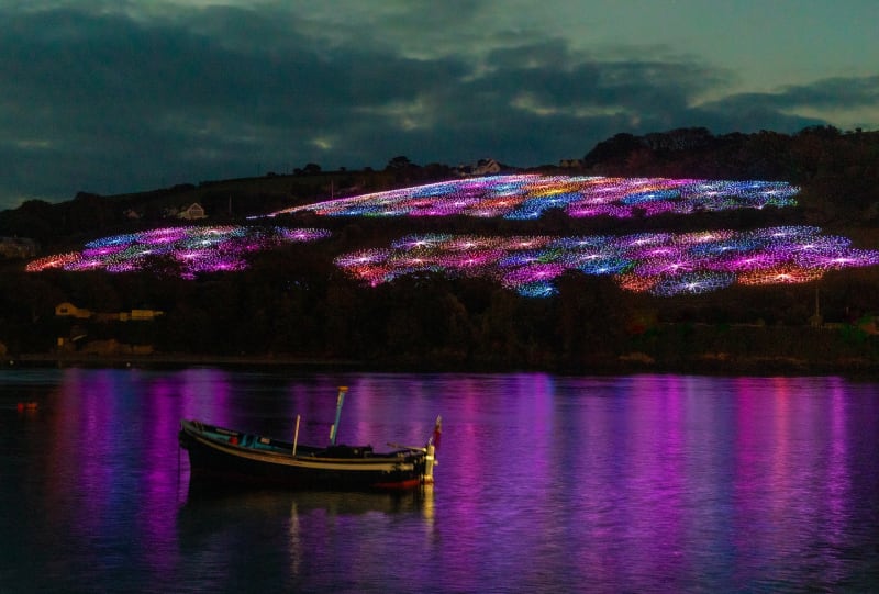 Bruce Munro - Salcombe Field of Light