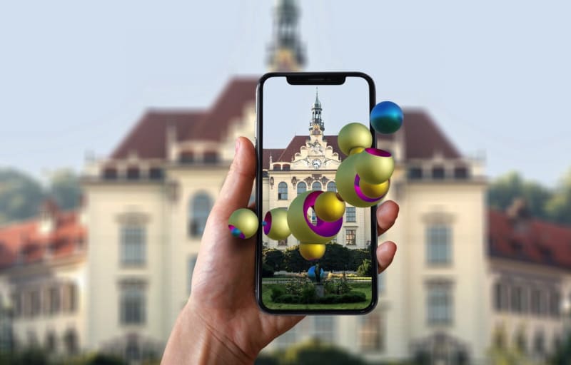 Jan Kaláb AR Sculpture at Signal Festival