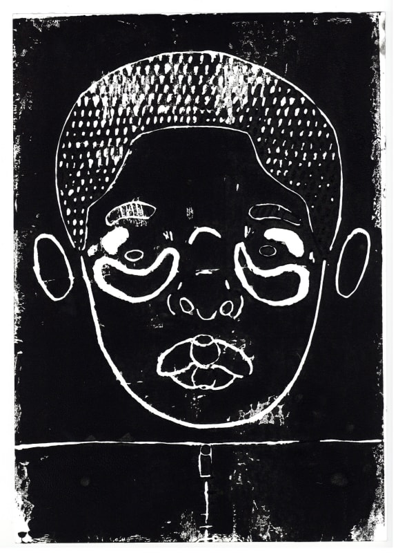 Buzz Cut Self Portrait - Mono, 2024