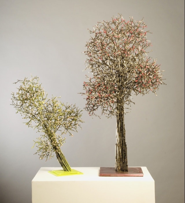 Insun-Kim-abstract-natural-materials-tree-sculpture-Morrison-Gallery