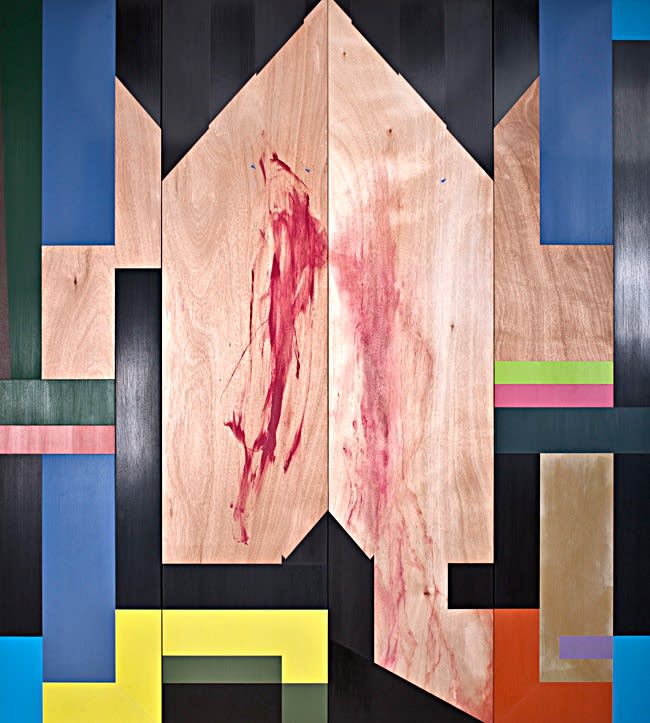 Jonathan Perlowsky, The Mortician's Daughter (2011). 80x72 inches artnews review