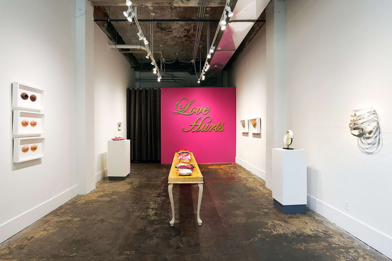 DIRTY LAUNDRY & DOMESTIC BLISS, a solo exhibition of works by Holly Ballard Martz